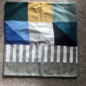 West Elm Crewel Pillow Cover